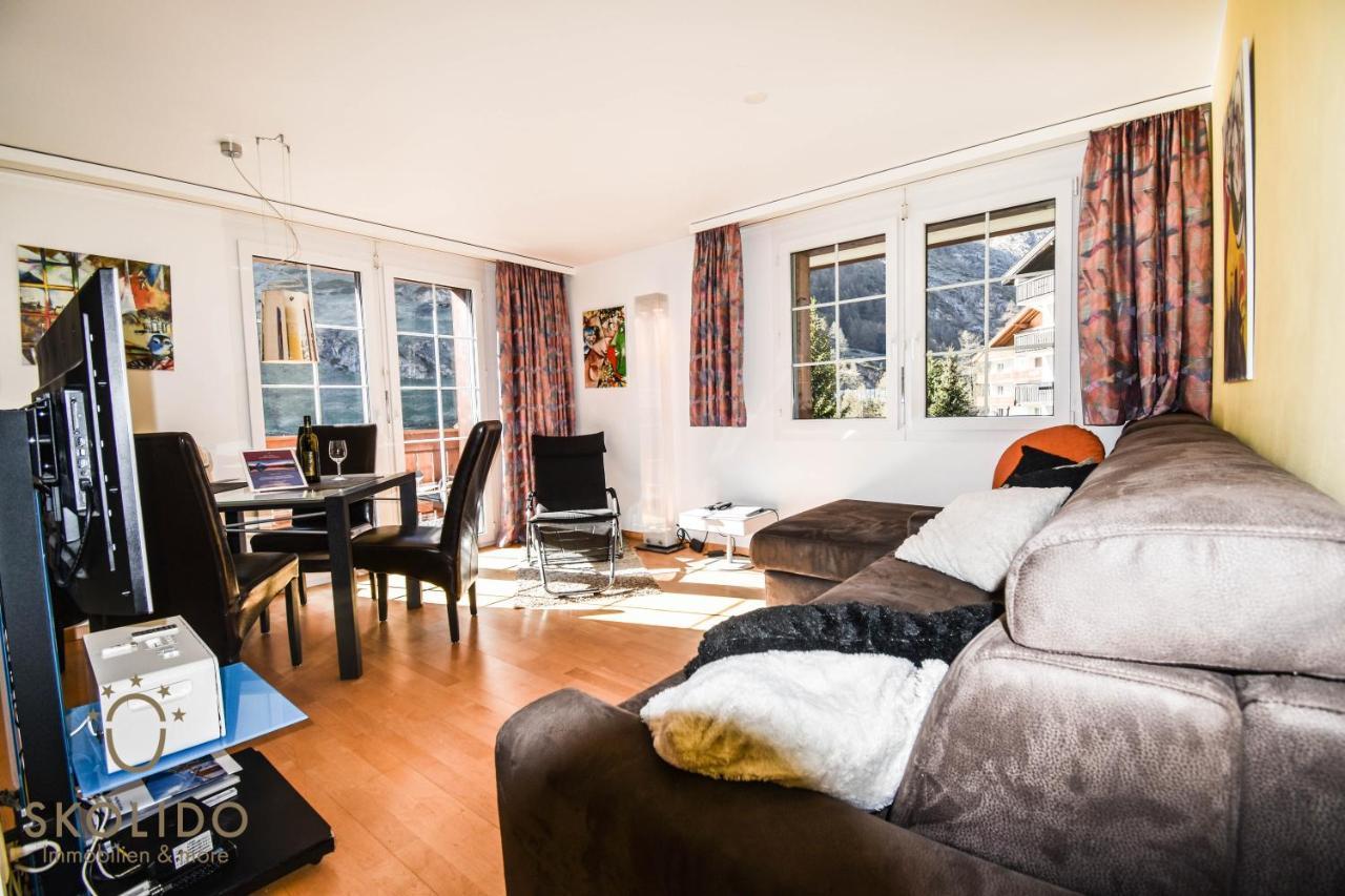 Wohnung In Zermatt Mit Postkarten Matterhornblick Екстериор снимка